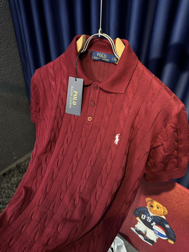Ralph Lauren Premium Örme T-Shirt