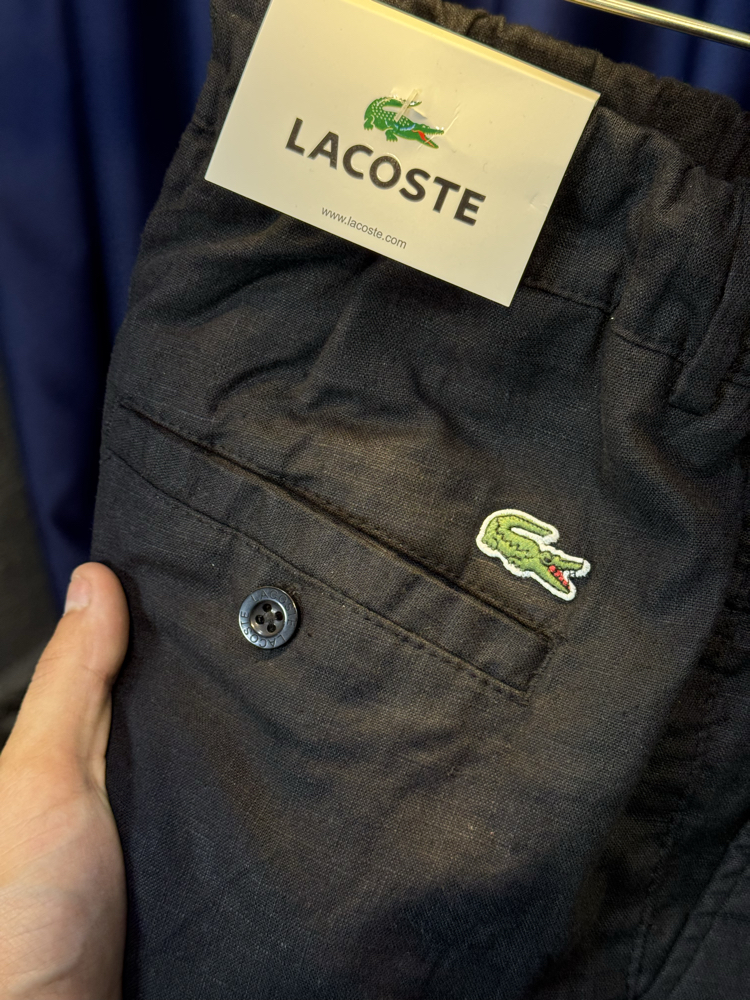 Lacoste %100 Premium Keten Pantolon 