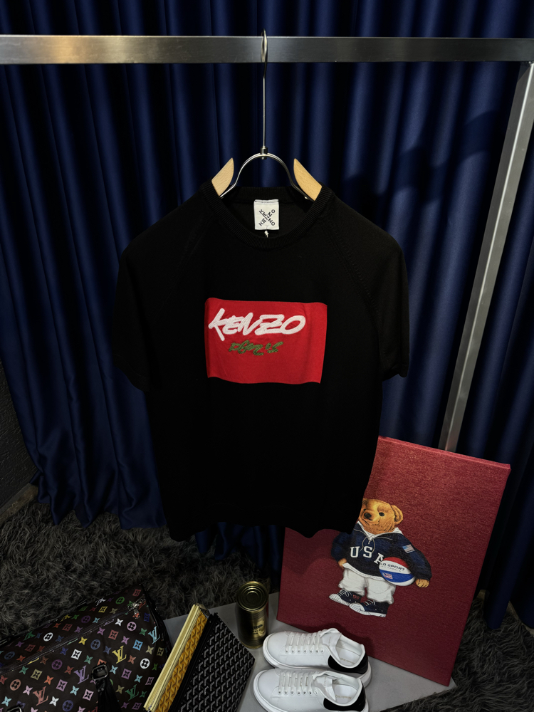 Kenzo Paris Örme Premium T-Shirt