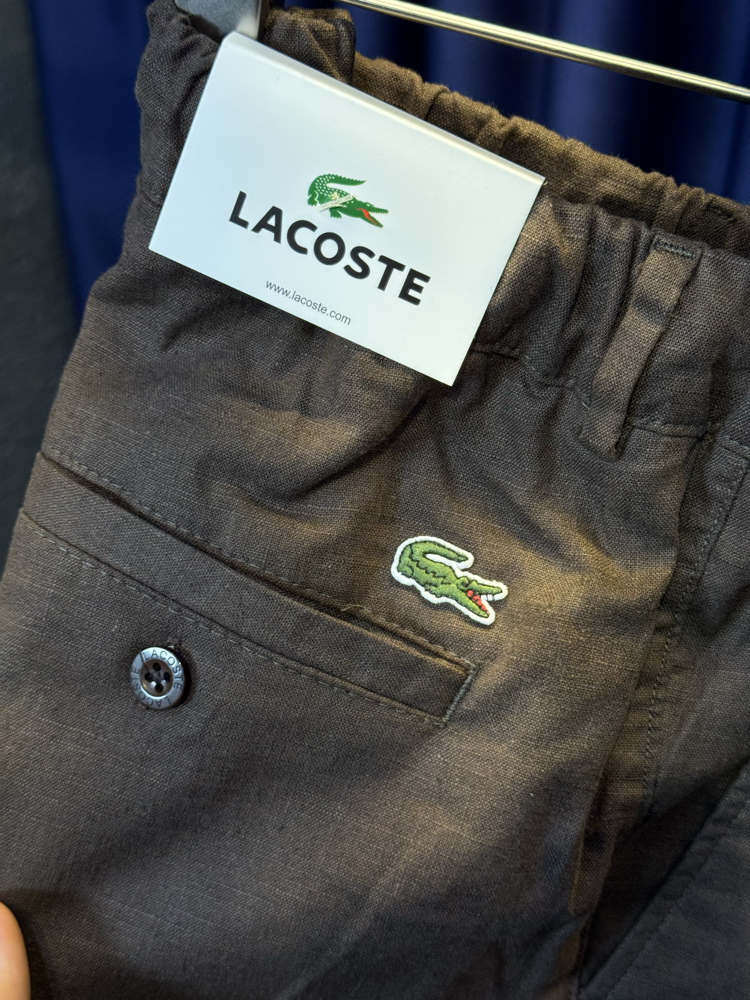 Lacoste %100 Keten Premium Pantolon 