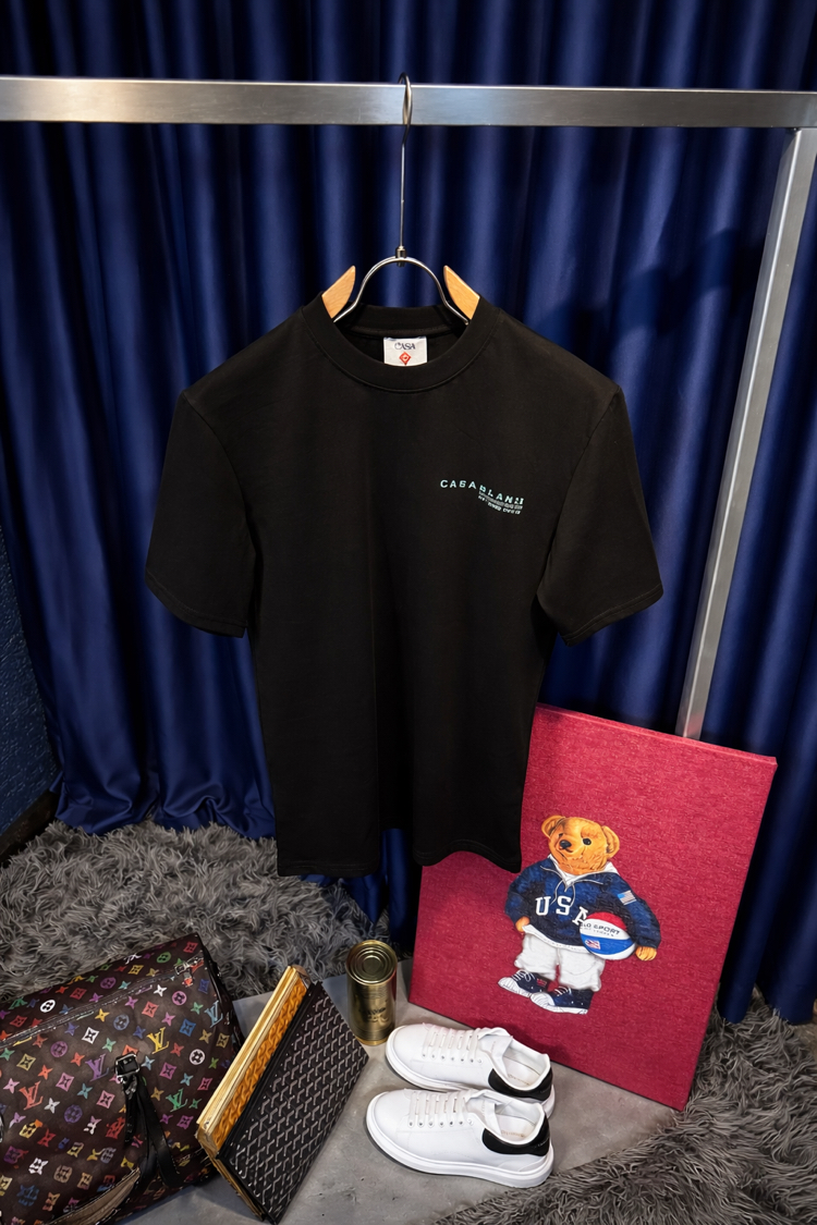 Casablanca Premium T-Shirt (Sırt Detaylı)