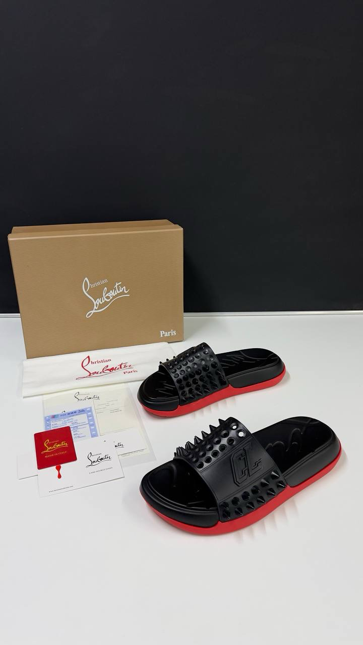 İthal Christian Louboutin Premium Terlik
