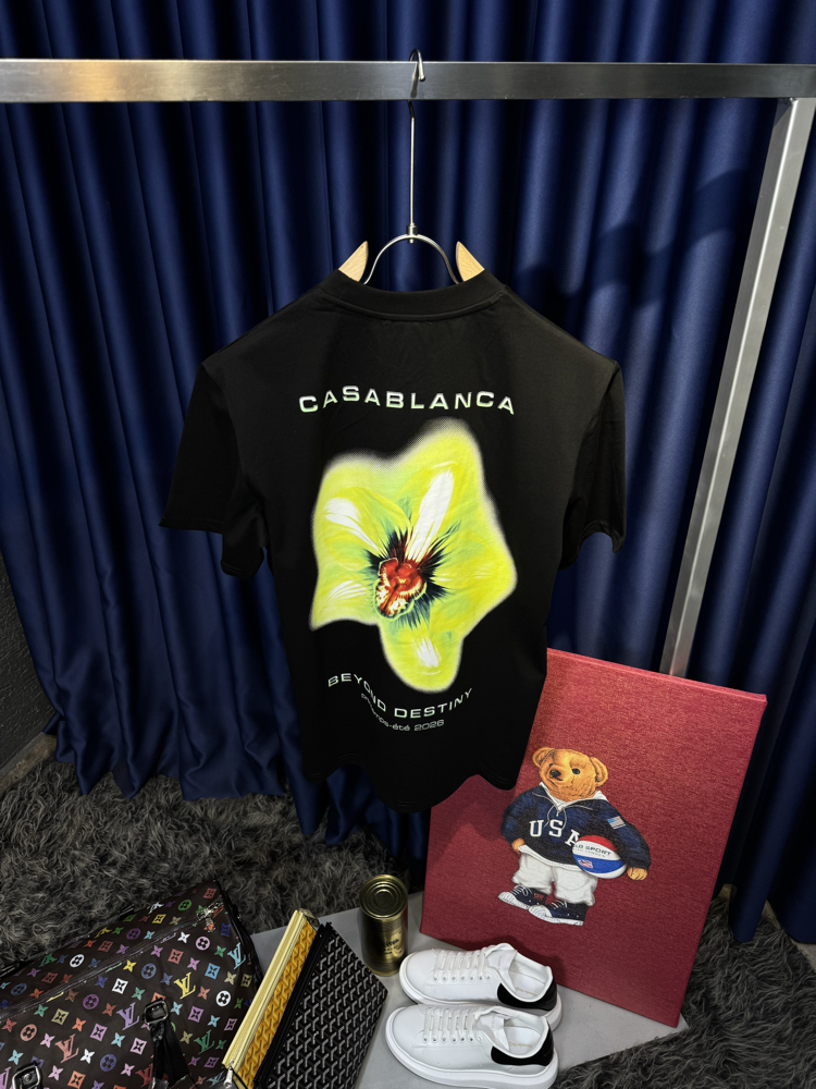 Casablanca Premium T-Shirt (Sırt Detaylı)