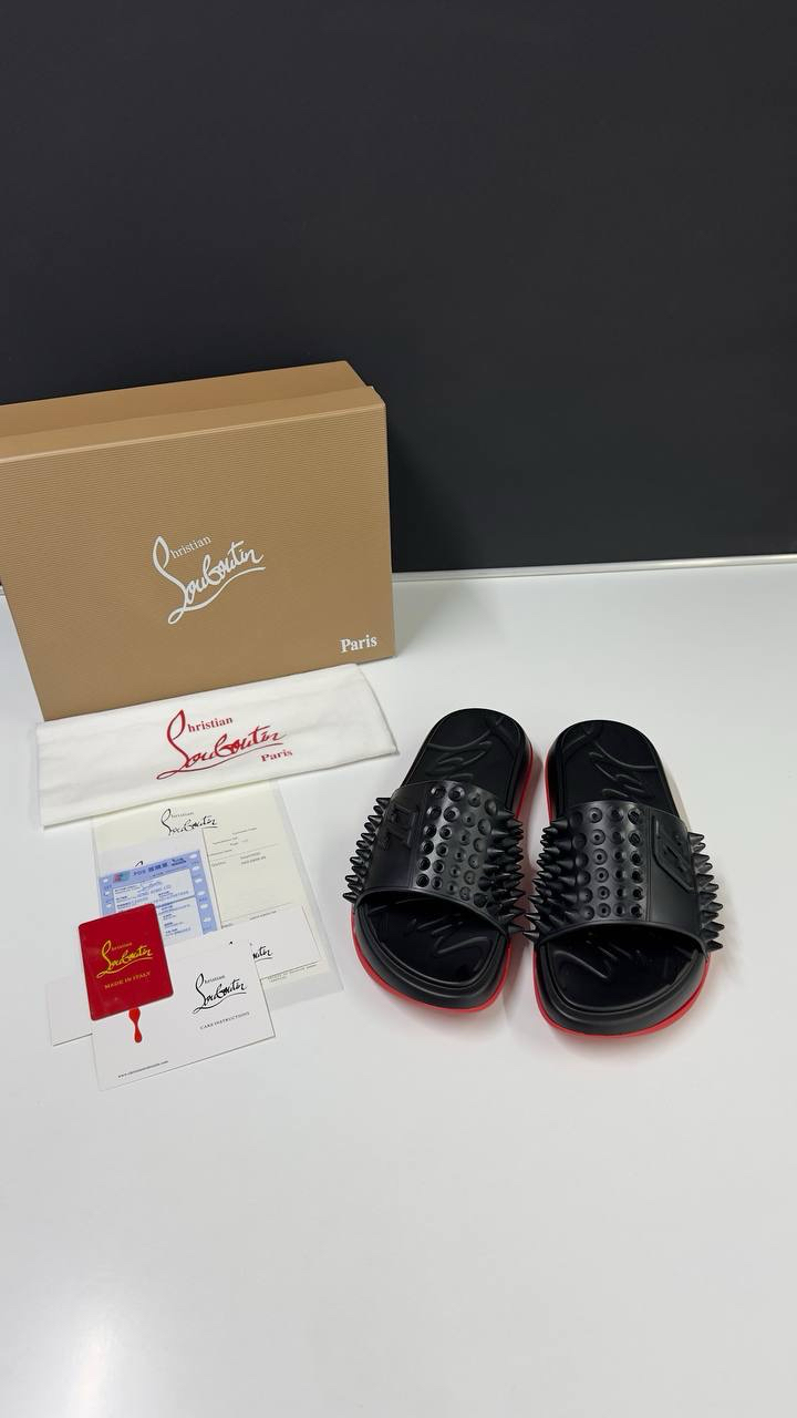 İthal Christian Louboutin Premium Terlik