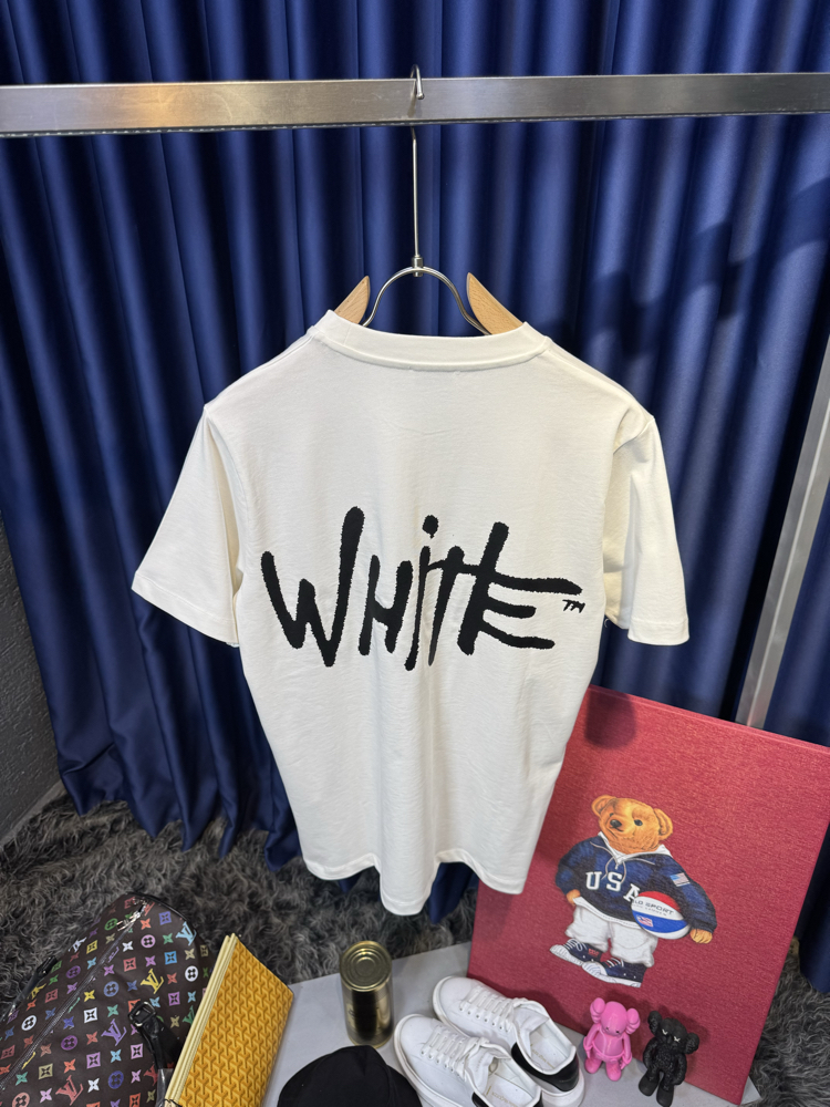 Off White Premium T-Shirt