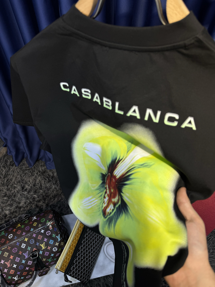 Casablanca Premium T-Shirt (Sırt Detaylı)