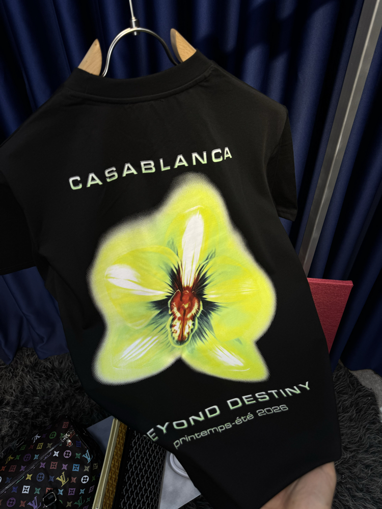 Casablanca Premium T-Shirt (Sırt Detaylı)