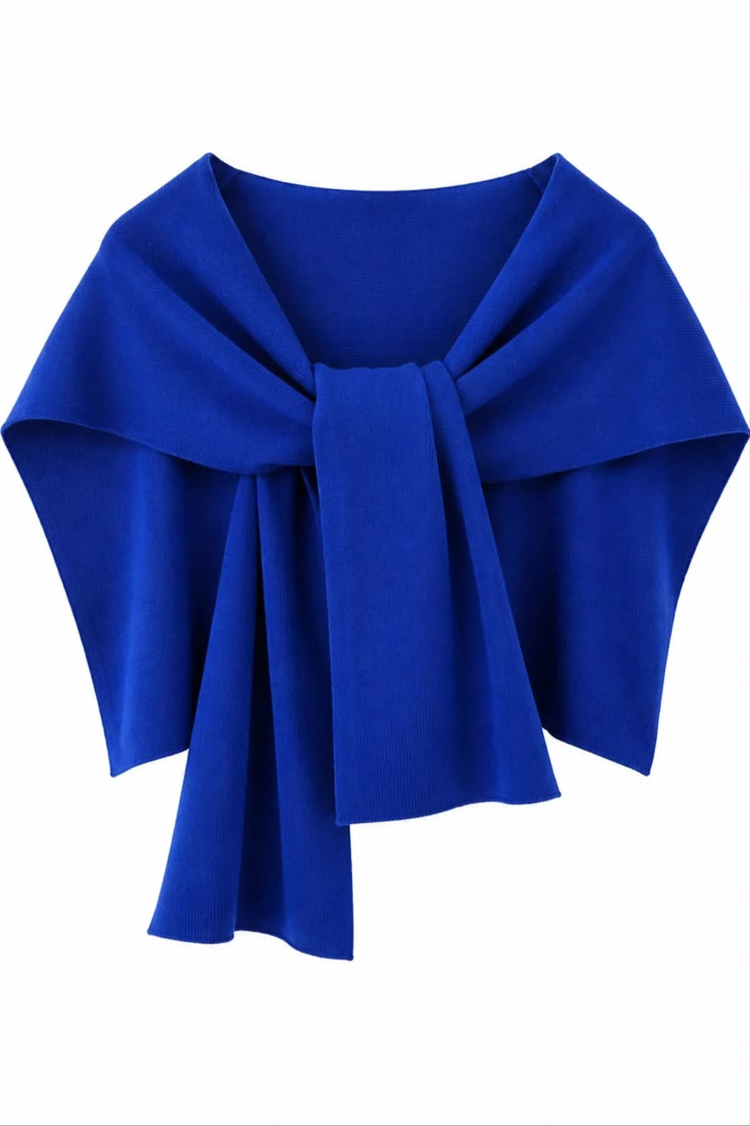 Triko omuz şalı (electric blue)