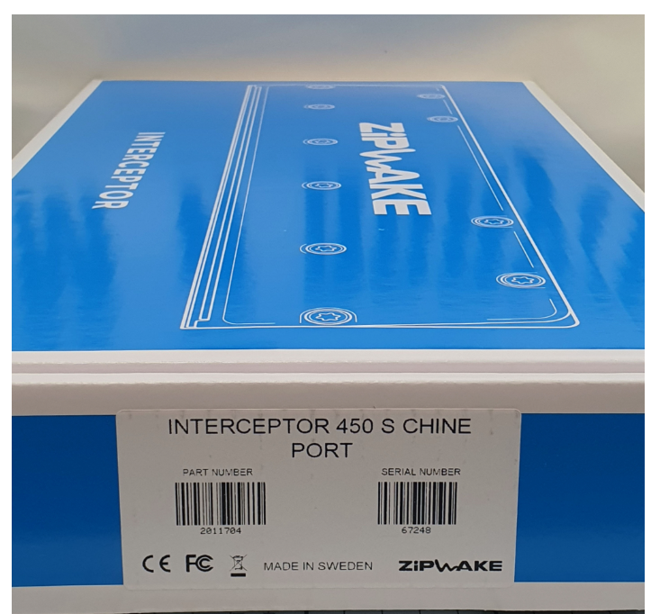 Zipwake IT450-S Chine Port Interceptor