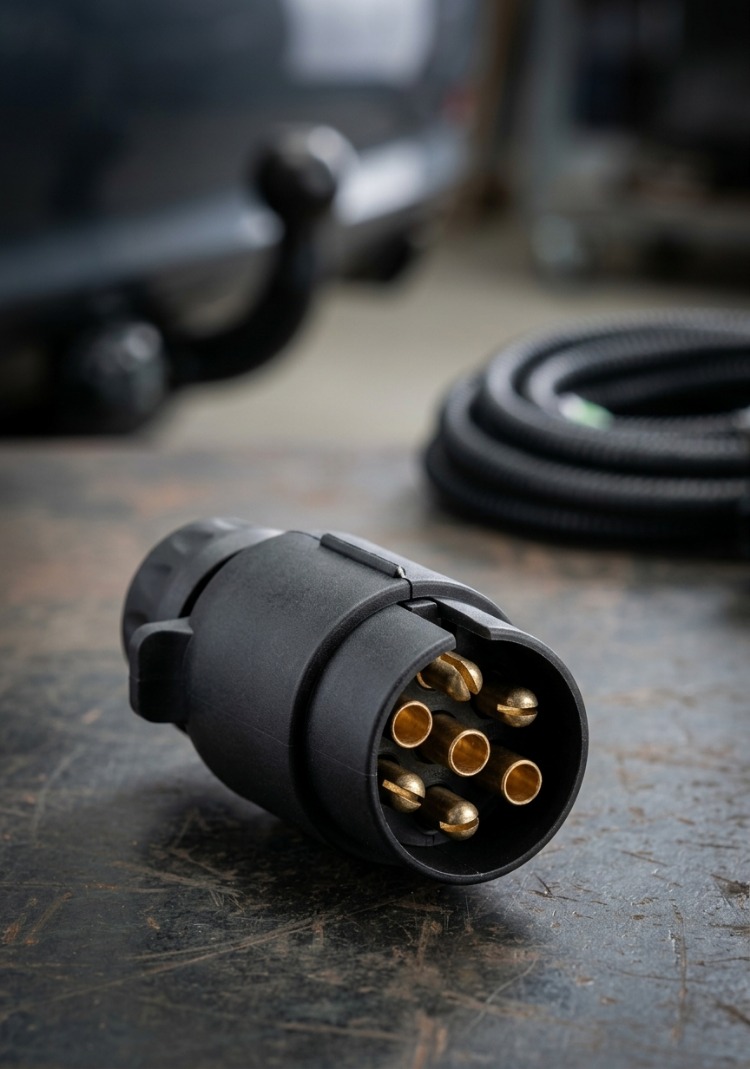 Karavan ve Römork 7 Pin Elektrik Fişi