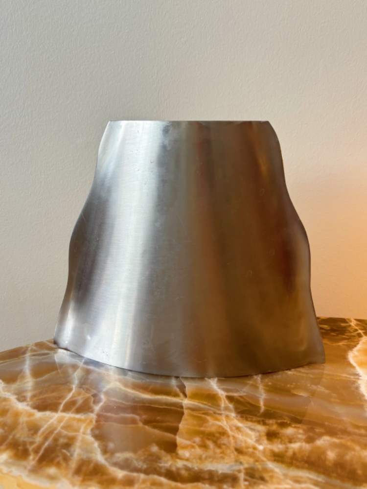 Stainless Steel Curvy Vases