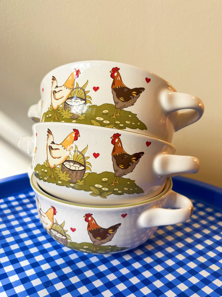 Vintage German Farmhouse Bowls 