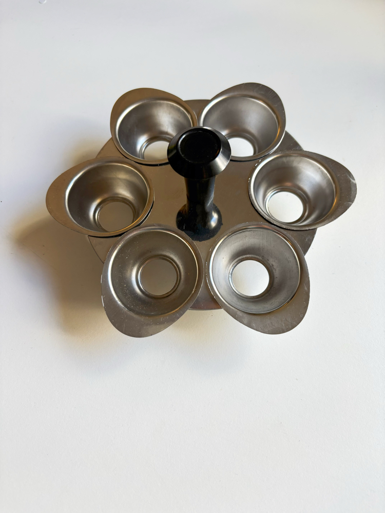 80’s Stainless Steel Egg Cups