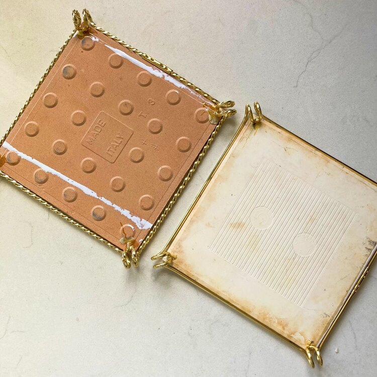 70’s Italian Ceramic Tile Trivets 