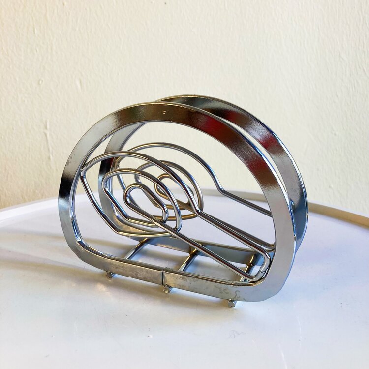 Stainless Steel Spiral Napkin Holder