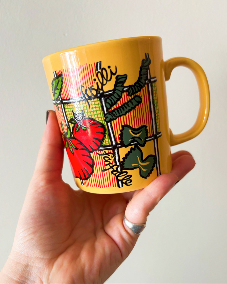 Staffordshire England Veggies Mug