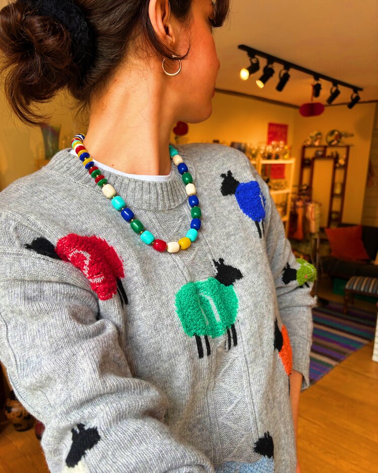 80’s Beaded Funky Necklaces