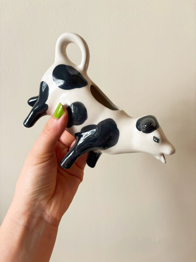 Ceramic Cow Milk Jug