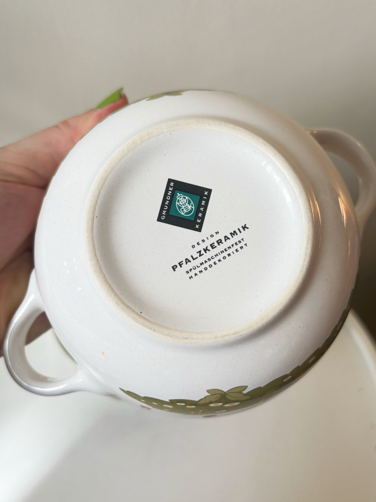 Vintage German Farmhouse Bowls 