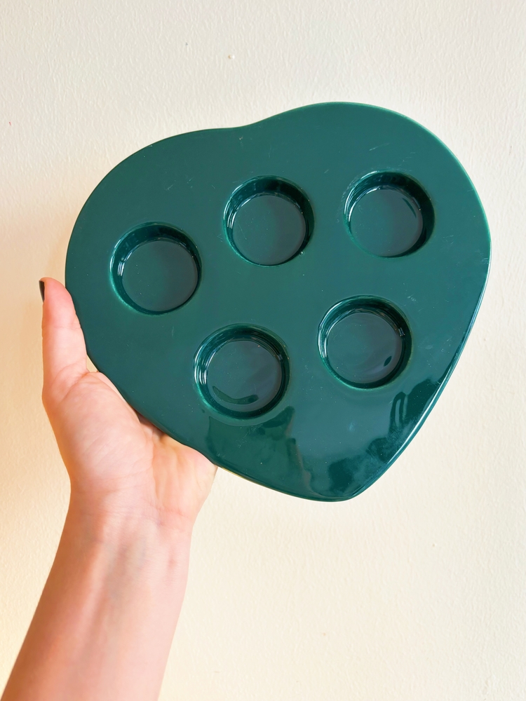 Heart Shaped Tealight Candleholder 