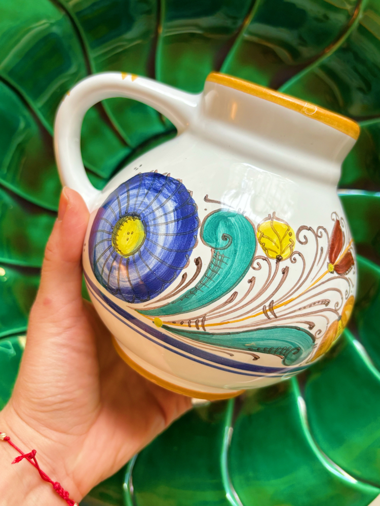 70’s Italian Handmade Ceramic Jug