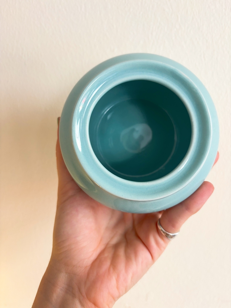 90’s Turquoise Ceramic Spice Set 