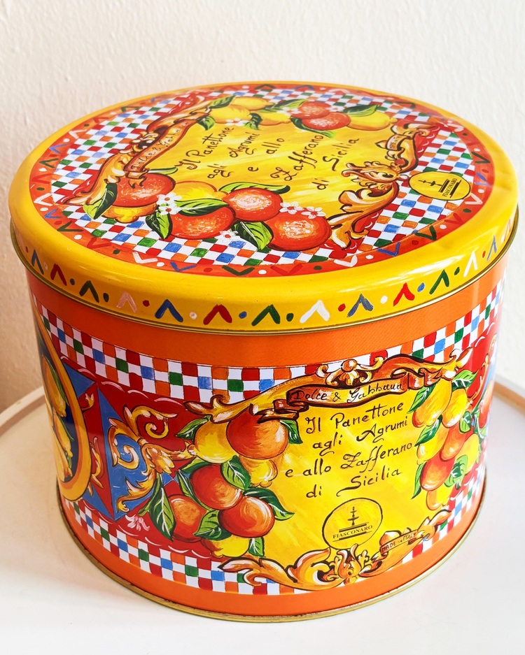 Dolce & Gabbana Collectible Tin Cake Box 