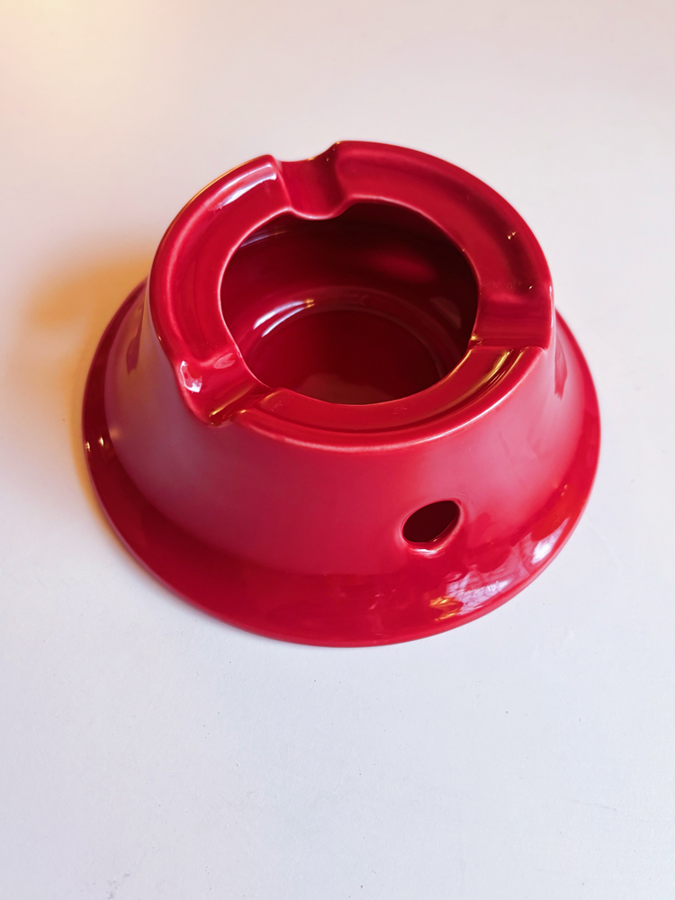Sourcherry Red Glossy Ceramic Teapot Heater 