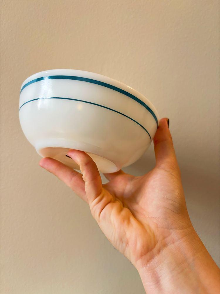 80’s American Pyrex Opaline Bowls (14 cm)