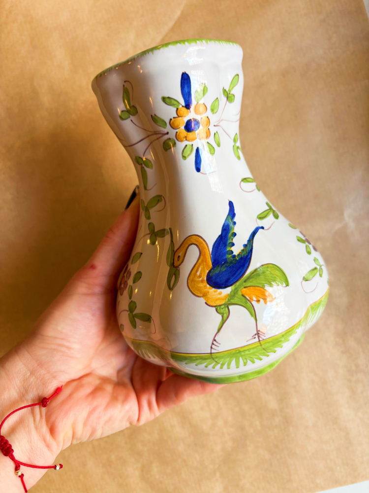 60’s French Pottery Handmade Vase 