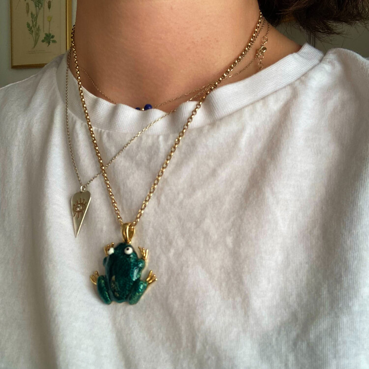 Vintage Deadstock 925 Silver Pendants 