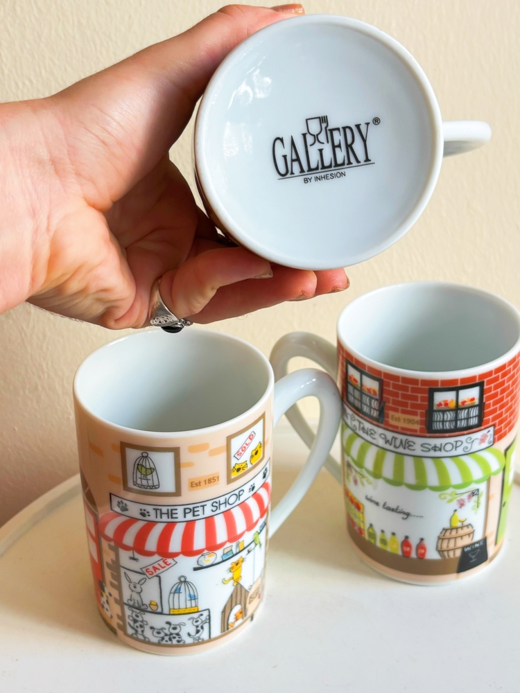 Book Shop & Wine Shop & Pet Shop Mugs