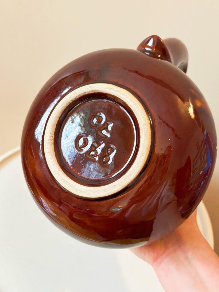 70’s Eczacibasi Ceramic Handmade Jug 