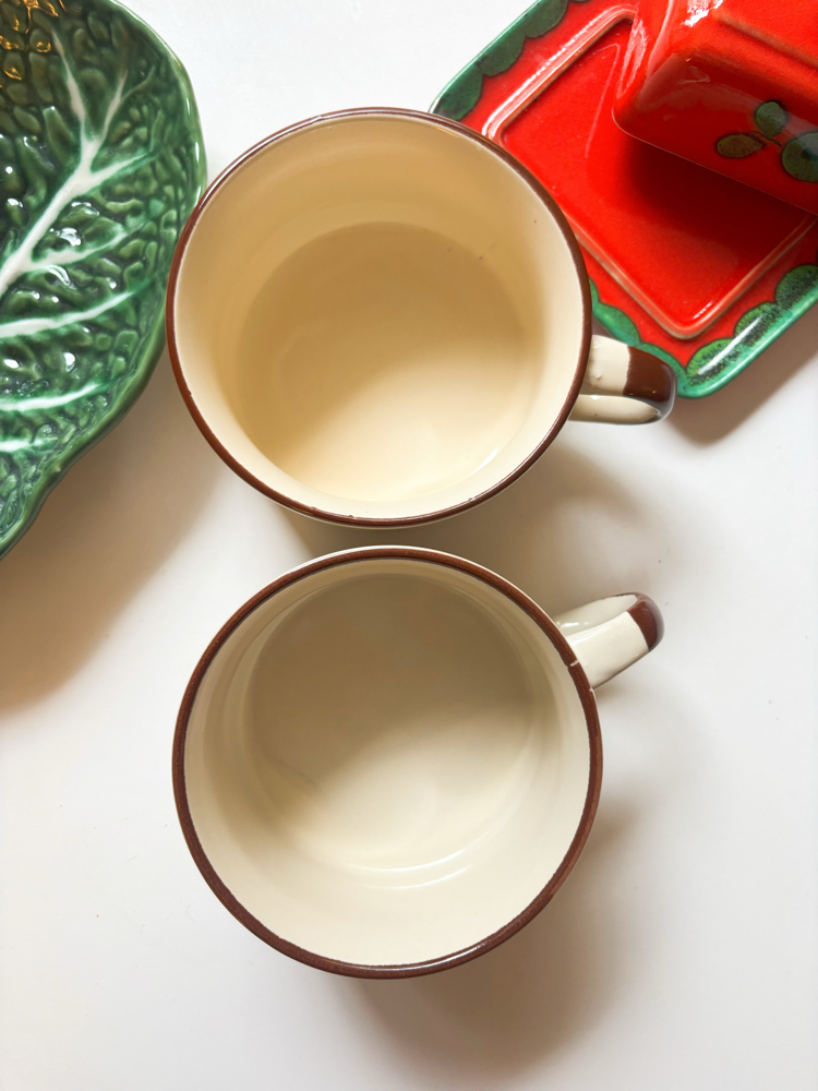 70’s Onion Soup Mugs 