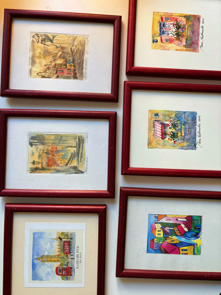 Prague Original Watercolor Artwork