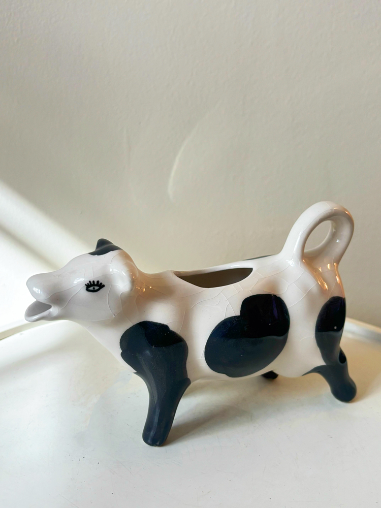 Ceramic Cow Milk Jug