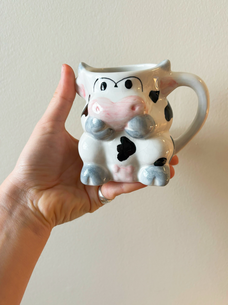 90’s Cow Ceramic Mugs 