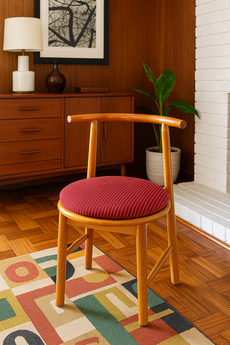 Midcentury Wooden Chair 