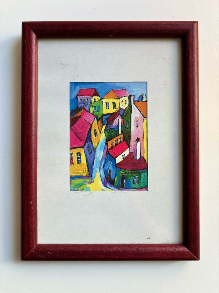 Prague Original Watercolor Artwork