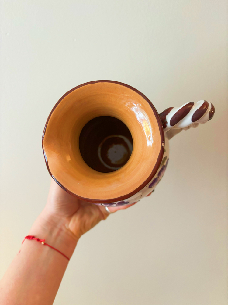 70’s Italian Handmade Ceramic Jug 