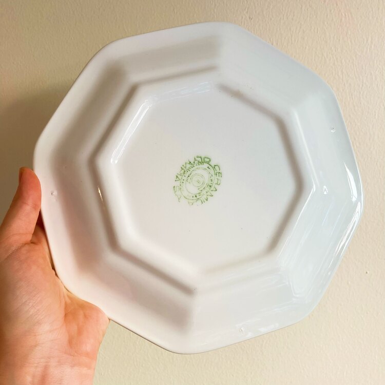 “Fruit Tree” Italian Porcelain Wall Plate 