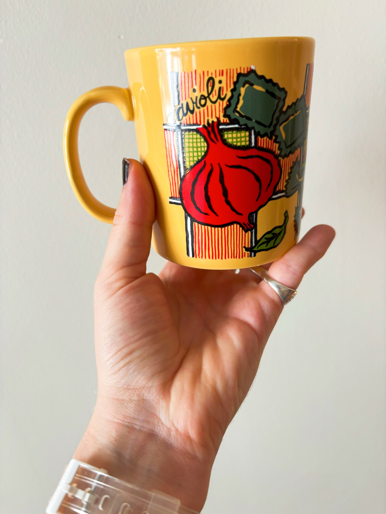 Staffordshire England Veggies Mug