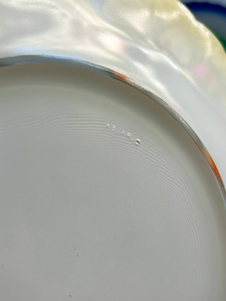80’s French Duralex Colorful Daisy Plates