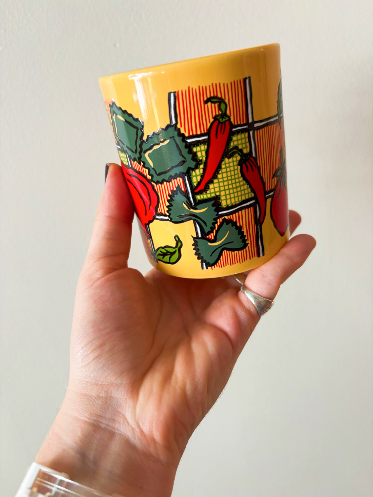 Staffordshire England Veggies Mug