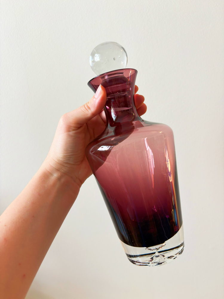 Colorful Glass Liquor Set