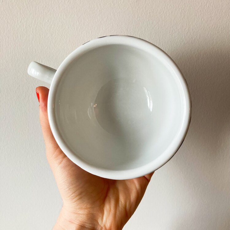 German Porcelain Cappuccino Cups