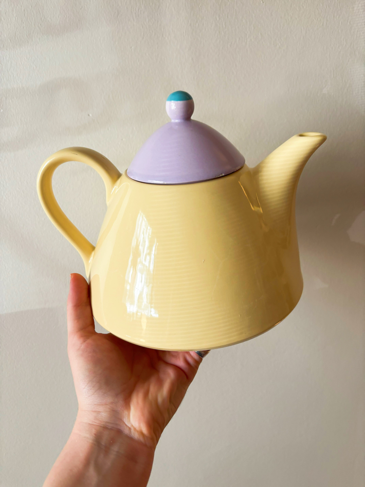 80’s Italian Pop Pastel Teapot