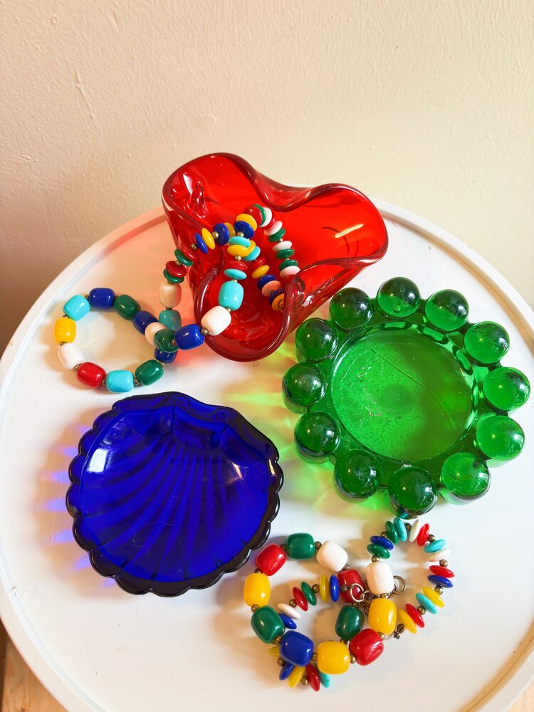 80’s Beaded Funky Necklaces