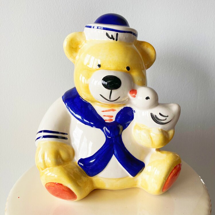Sailor Teddy Lavatory Brush Holder 