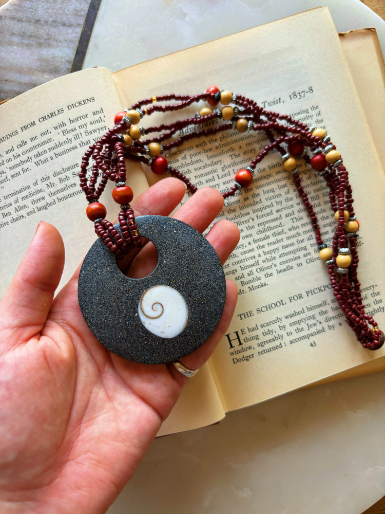 Vintage Mother of Pearl Necklace